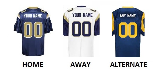 (image for) LOS ANGELES Pro Football Number Kit